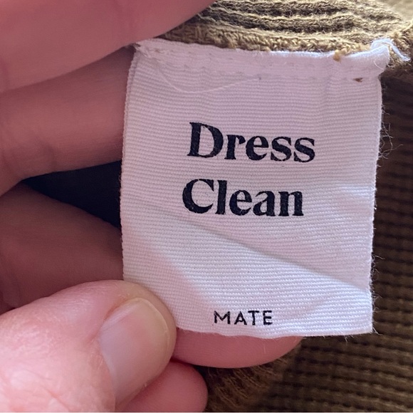 Mate The Label Woman Size L Long Sleeve Cropped Crew Neck Thermal Shirt Organic - Picture 11 of 14